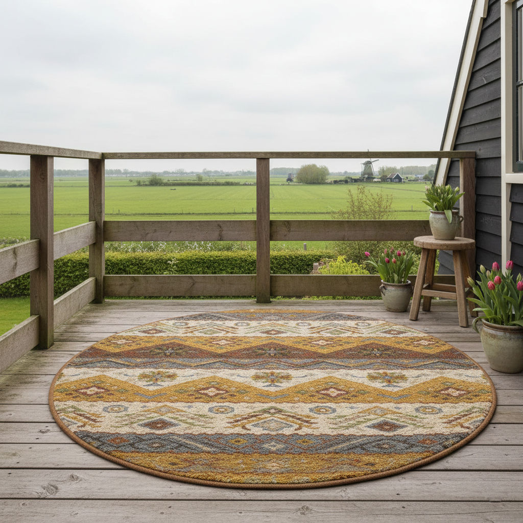 RANORA - Hand Tufted Bohemian Carpet